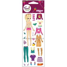 KIZ GİYDİRME STICKER FC-202