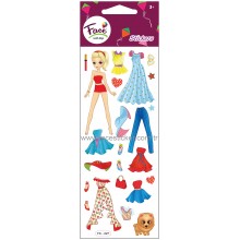KIZ GİYDİRME STICKER FC-227