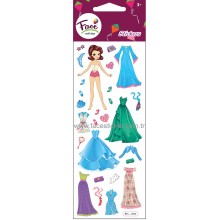 KIZ GİYDİRME STICKER FC-231