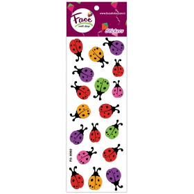 RENKLİ UĞUR BÖCEĞİ STICKER FC-092