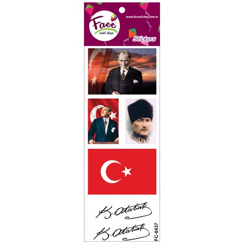 ATATÜRK STICKER FC-0437