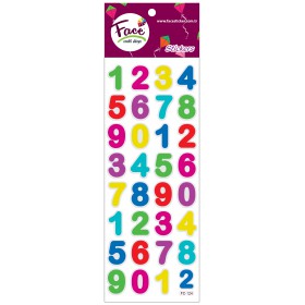 RENKLİ RAKAMLAR STICKER FC-124