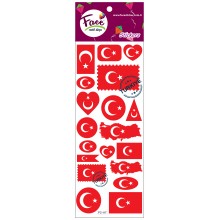 BAYRAK STICKER FC-117