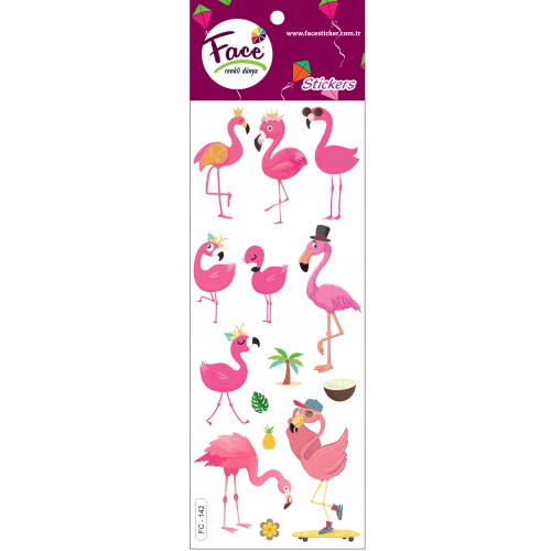 FLAMİNGO STICKER FC-142 FLAMİNGO STICKER FC-142