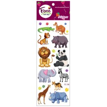 KARA HAYVANLARI STICKER FC-106