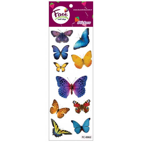 KELEBEK STICKER FC-062