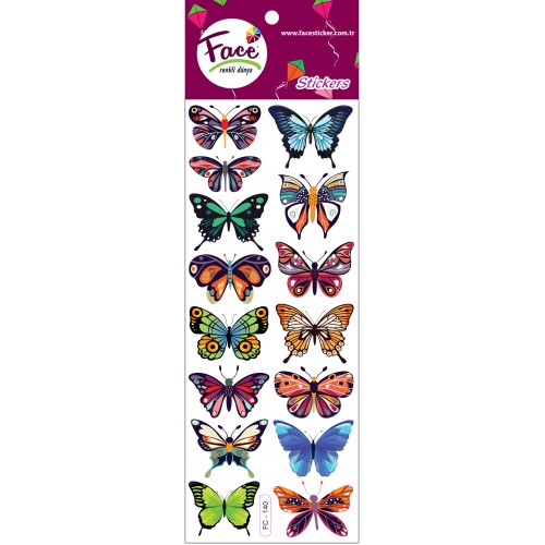 KELEBEK STICKER FC-140 KELEBEK STICKER FC-140