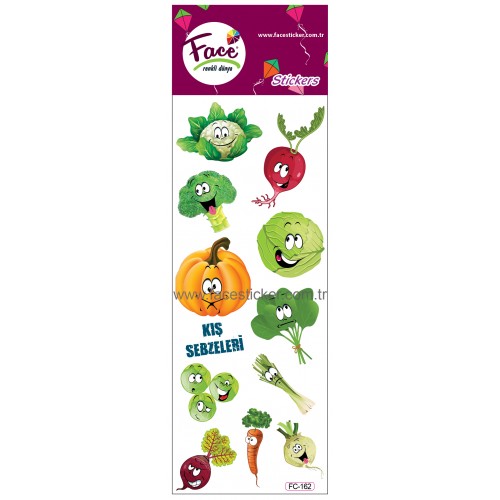 KIŞ SEBZELERİ STICKER FC-162