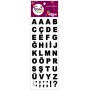 SİYAH HARFLER STICKER FC-122 SİYAH HARFLER STICKER FC-122